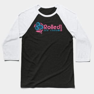 Rolled Ice Cream Shop Baseball T-Shirt